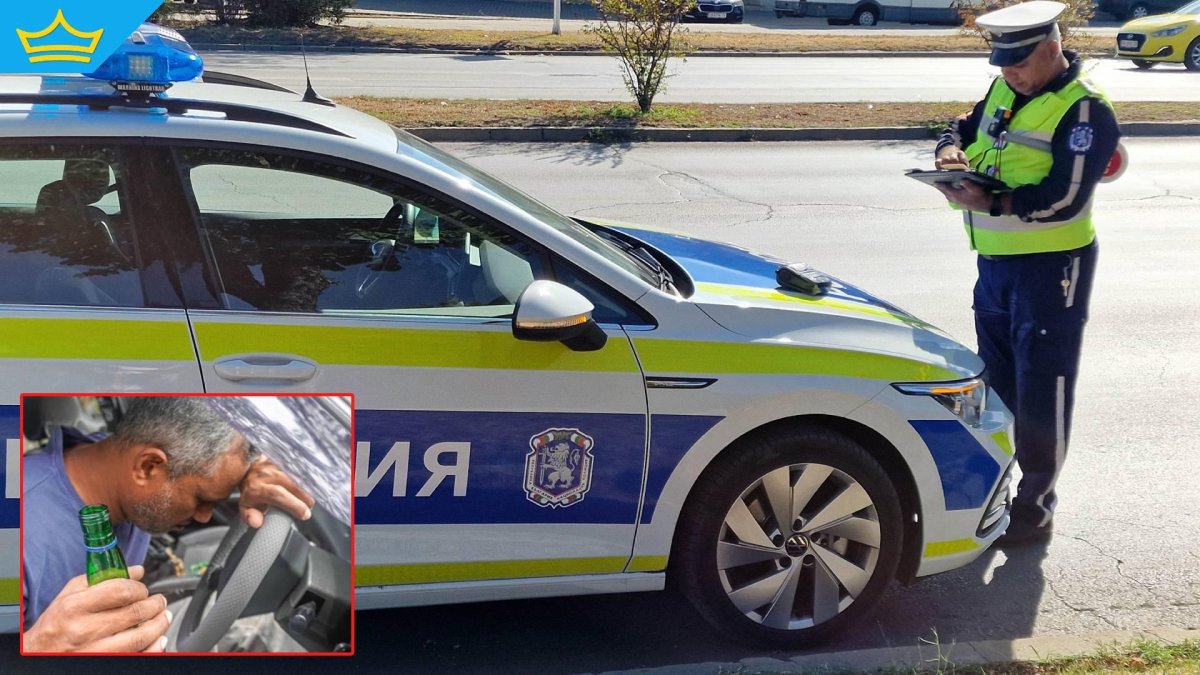 Арест или токсикология: Задържаха шофьор с над 4 промила алкохол във Варна