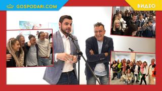 Зуека откри изложбата "Моят Дон Кихот" пред стотици приятели и почитатели (видео)