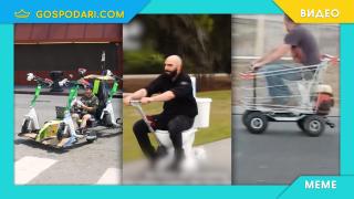 Софиянци пътуват в стачката (видео)