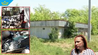 Опасни биологични отпадъци стоят от години в бивш хранителен магазин в Ямбол (видео)