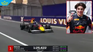 Никола Цолов спечели първата си квалификация във Формула 3 (видео)