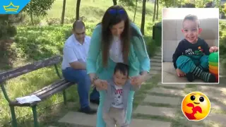 Малкият Дани се нуждае от нашата помощ, за да проходи (видео)