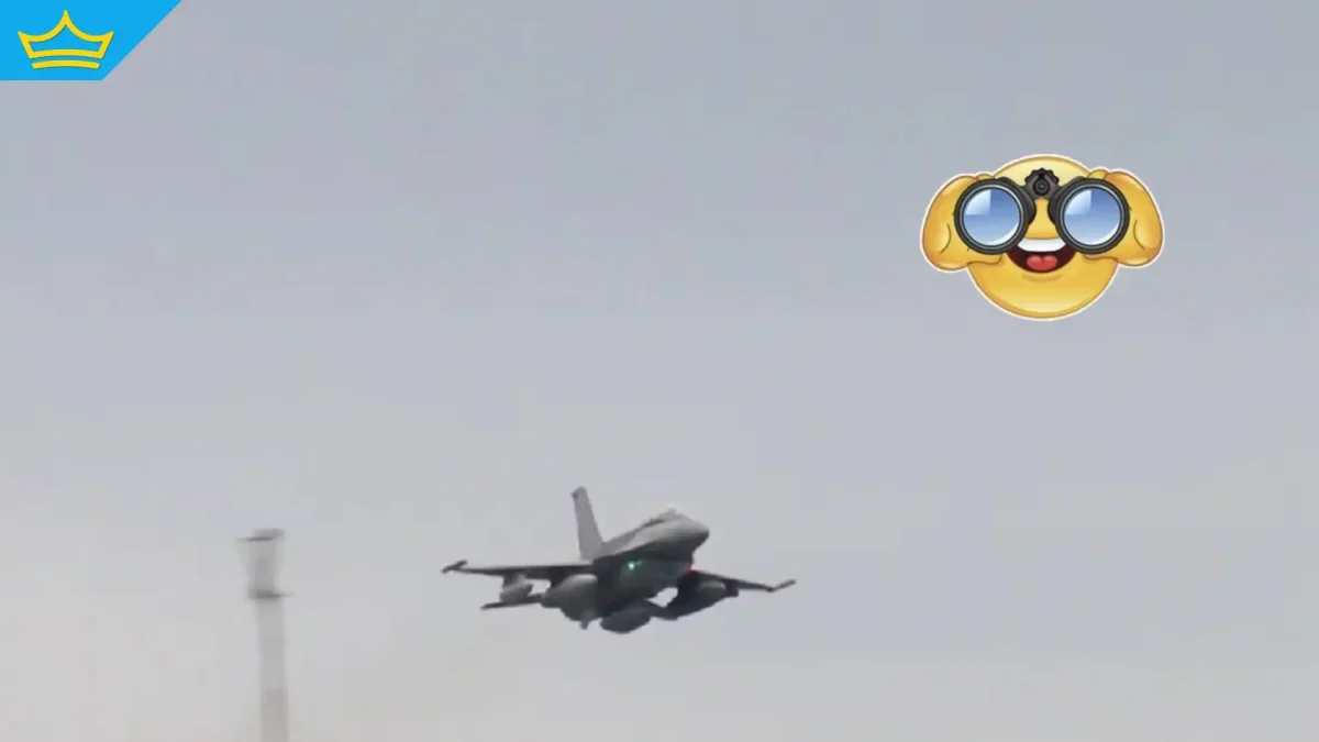 Най-после първият български F-16 полетя на наша територия