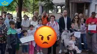 Над 500 семейства в Пловдив протестират срещу строеж между две детски площадки (видео)