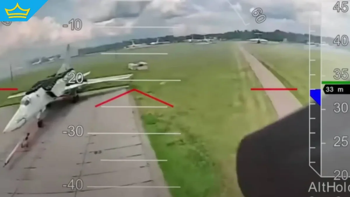 Украйна публикува кадри от операция "Паяжина" (видео)