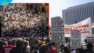 Лос Анджелис: Масови протести, арести и сълзотворен газ заради недоволството от имиграционната политика на Тръмп (видео)