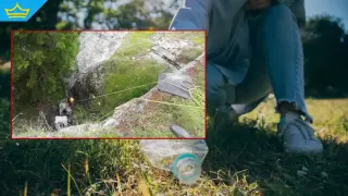 Доброволци и екоинспектори чистят незаконно сметище в дере край родопско село