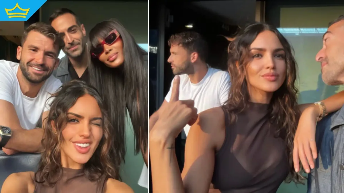 Гришо се възстановява от контузия в компанията на приятелката си и Наоми Кембъл