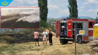 Девет екипа огнеборци се борят с пожари в Хасковско