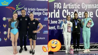 Страхотно представяне и златен медал за Валентина Георгиева на световното в Ташкент (видео)