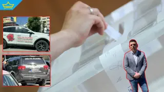 ПП-ДБ: Автомобили на "Делта Гард" "пазят" вота за районен кмет в "Дружба" (видео)