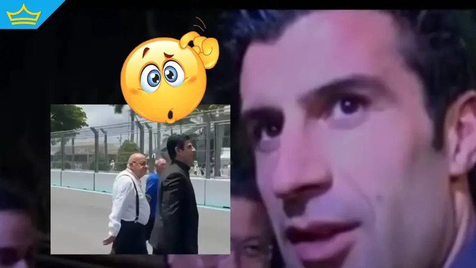 В САЩ объркаха президента на БФС с португалската легенда Луиш Фиго (видео)