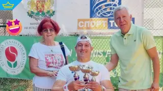 Велислав Велчев триумфира на Държавното първенство по тенис за хора в неравностойно положение