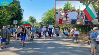 Над 10 дни без вода: Жители в Добричко блокираха главен път (видео)