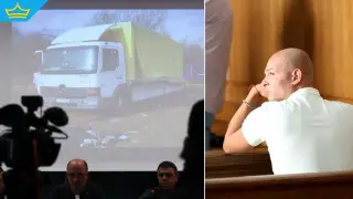 Отложиха делото за смъртта на 18-те бежанци в камион край Локорско (видео)