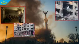 Киев и Москва си размениха въздушни удари на фона на разговор между Тръмп и Путин (видео)