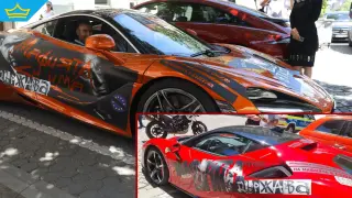 Дерегистрираха луксозните автомобили, дарени за "турнето" на “Величие“ (снимки)