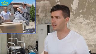 Добротата заразява: Млад мъж събира, поправя и дарява инвалидни колички