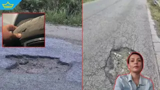 Глобиха пореден шофьор за това, че е спукал гумата в дупка на пътя (видео)