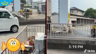 Вижте за колко време се оправя дупка на пътя в Япония (видео)