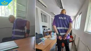 След три часа в ареста освободиха вицепрезидента на КНСБ (видео)