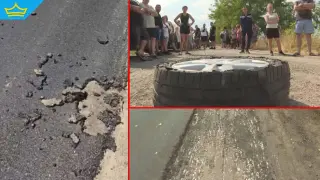 "Асфалт като дъвка" радва шофьорите във Врачанско след ремонт за 300 000 лева (видео)