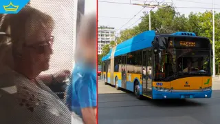 Пламен Николов алармира: Шофьорка на тролей в София кара с дете в скута и обсъжда маникюра си (видео)