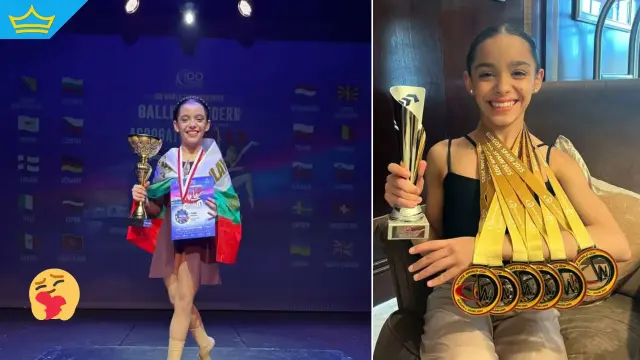 12-годишната Илайда Хюсеинова покори Световното първенство Dance World Cup 2025