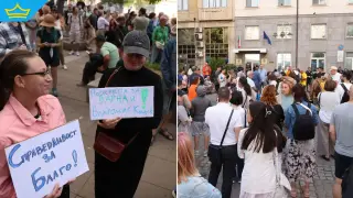 МВнР изрази критика към германската посланичка заради присъствието ѝ на протест в подкрепа на Коцев