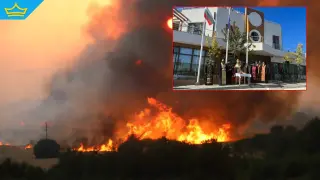 Пожарът край Костинброд заплашва Центъра за деца с онкохематологични заболявания в Опицвет