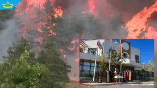 Огненият ад край Костинброд: Втора безсънна нощ за жителите, доброволци и пожарникари (видео)