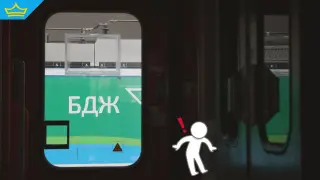 Жена е пътувала 7 минути затисната от врата на влак (видео)