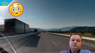 Заснеха тирове да се движат в насрещното платно на пътя Мездра-Ботевград (видео)