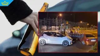 Пиян мъж с багер блъсна две коли край Слънчев бряг