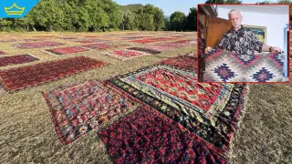 Нидерландец притежава най-голямата колекция от български килими в света (видео)