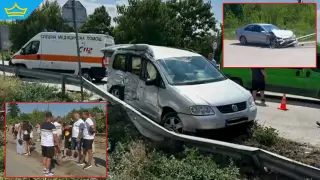 Жители протестират във Великотърновско, искат обезопасяване на опасна отсечка (видео)