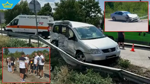 Жители протестират във Великотърновско, искат обезопасяване на опасна отсечка (видео)