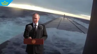 Нова атомна подводница подсилва флота на Русия (видео)