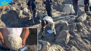 Откриха средновековни каменни гюлета при разкопките на Перперикон (видео)