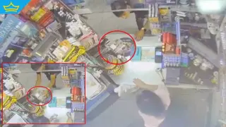Младеж открадна кутия с дарения за болно дете от магазин в Казанлък (видео)