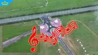 Китай бори превишената скорост с "пееща" магистрала