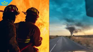 Запали се влак с цистерни с дизелово гориво край Хасково, 20 пожарни се борят с огъня (видео)