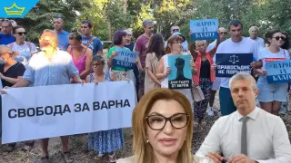 Варненци организираха „вечеря при Пламенка“ в защита на кмета Благомир Коцев