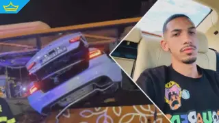 Шофьорът, врязал се с колата си в градски автобус, бил под въздействието на райски газ (видео)