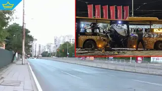 Булевардът, на който кола се заби в автобус, отдавна бил "нелегална писта" особено през нощта (видео)