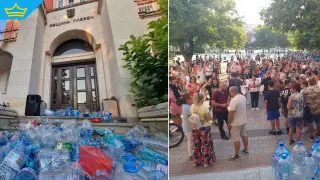 Стотици хора излязоха на протест заради системния воден режим в Плевен (видео)