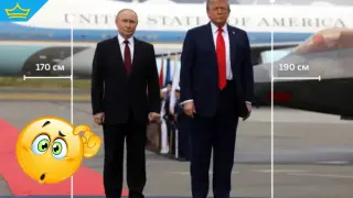 Двойник, токчета или визуална измама - как Путин и Тръмп почти се изравниха по ръст?