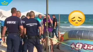 Дете загина след падане от парашут, теглен от моторна лодка в Несебър (видео)