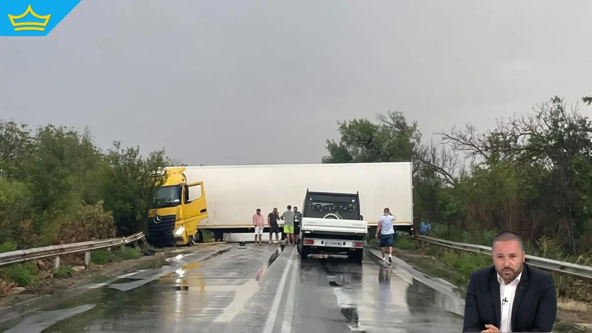 Камион отново катастрофира на пътя край Телиш, където загина Сияна