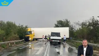 Камион отново катастрофира на пътя край Телиш, където загина Сияна